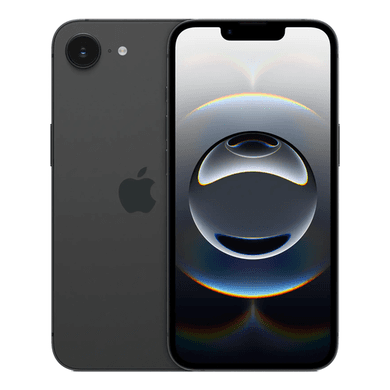 Refurbished Apple iPhone 16e Black 6.1" 128GB 5G Unlocked & SIM Free Smartphone