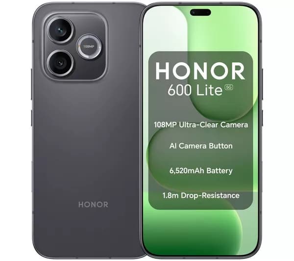 HONOR 600 Lite - 256 GB, Black