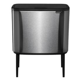 Bo Touch Bin, 11 + 23L - Platinum
