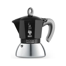 Moka Induction 2 Cup Coffee Pot Black