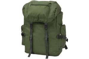 Vidaxl 91099 Army-style Backpack 65 L Green