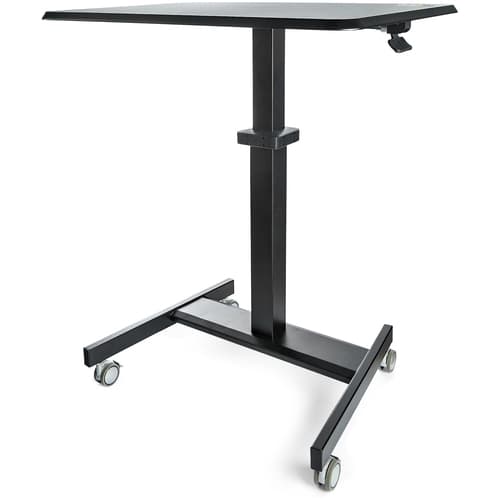 STARTECH.COM - MOBILE STANDING DESK - PORTABLESIT STAND ERGONOMIC ROLLING CART