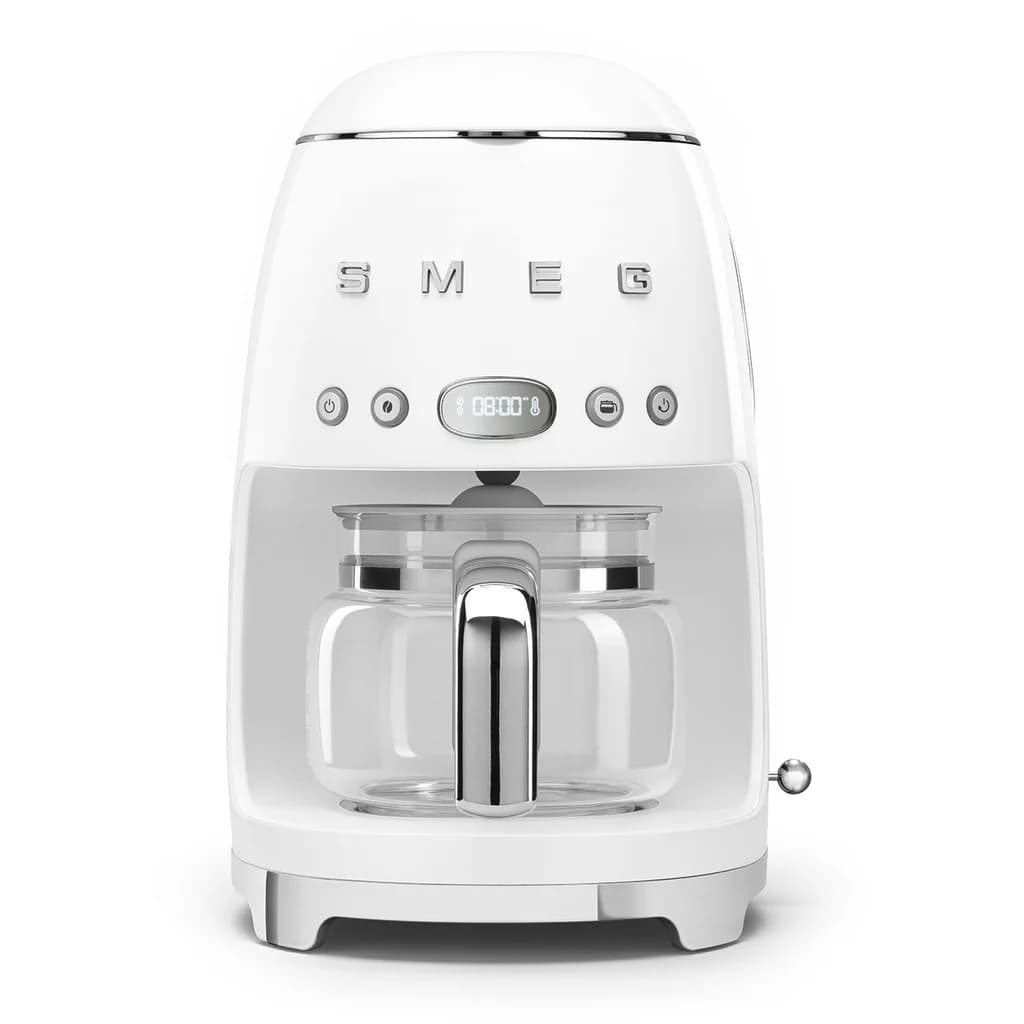 Smeg 50's Style Drip Filter Coffee Machine - White | DCF02WHUK