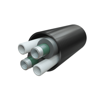 HPIPDN25-16m Heatpump Insulated Pipe DN25 - 16m