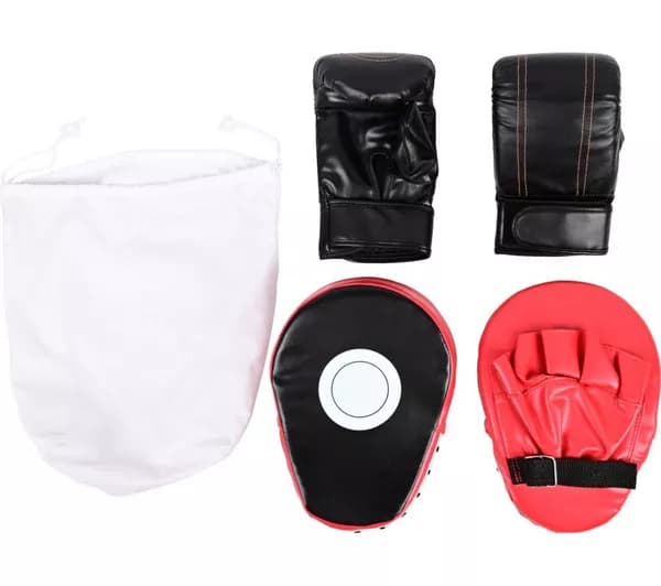 AYONZ KFBS Boxing Glove & Target Set - Black & Red