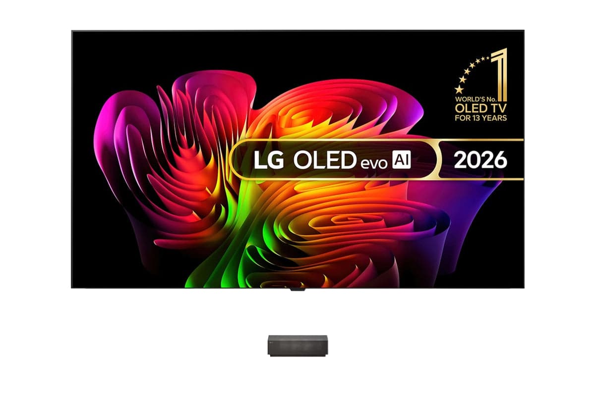 LG 83" OLED Evo AI W6 True Wireless 4K Wallpaper Smart TV (2026) | OLED83W69LA.AEI
