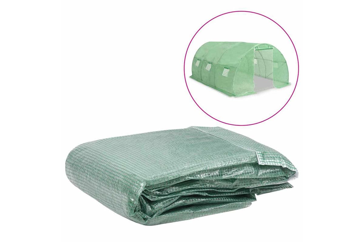 Vidaxl 316430 Greenhouse Replacement Cover 300x450x200 Cm Green