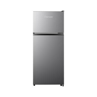 Fridgemaster 124 Litre 80/20 Top Mount Freestanding Fridge Freezer - Silver