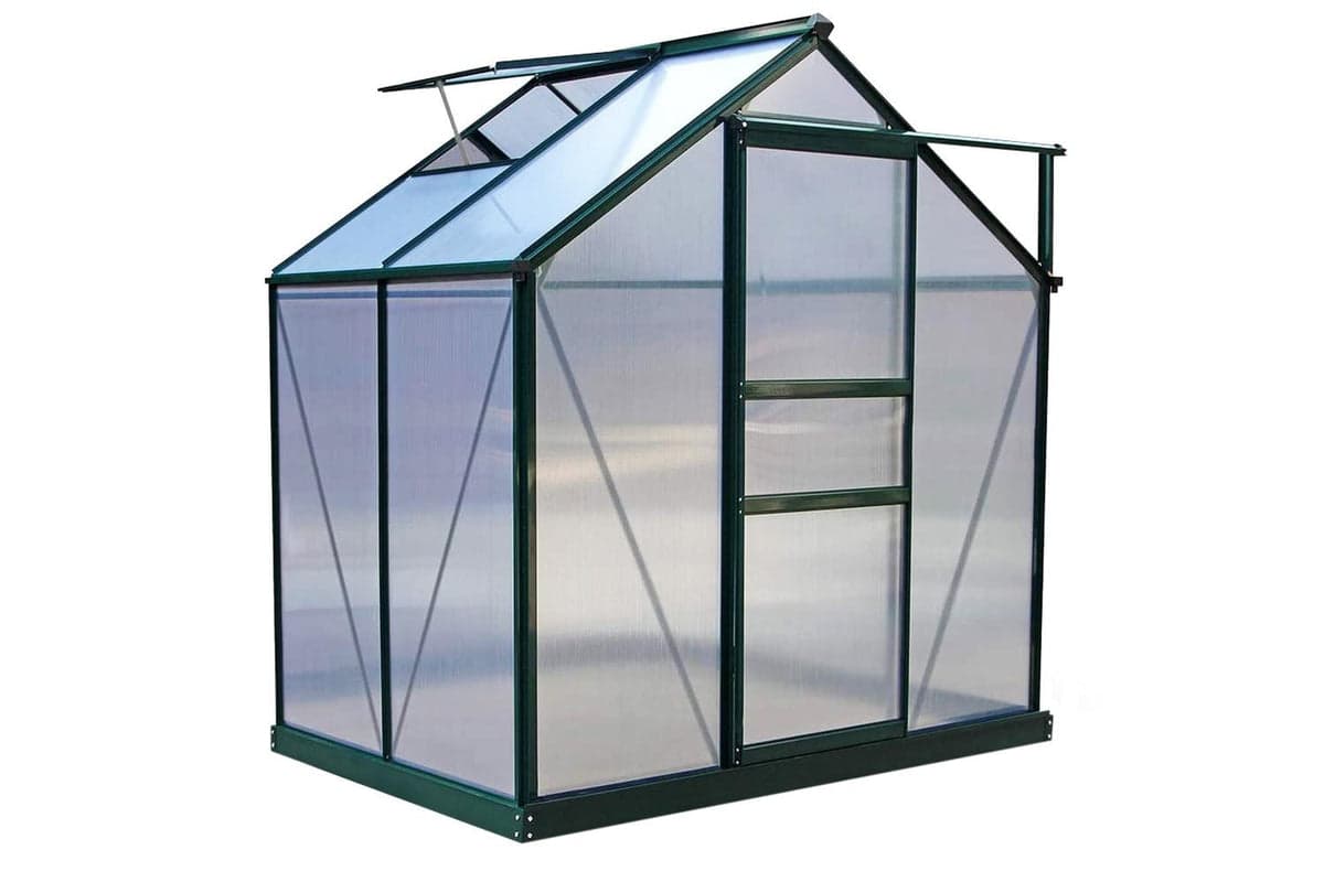 Monstershop 26532 - Greenhouse Polycarbonate 6ft X 4ft With