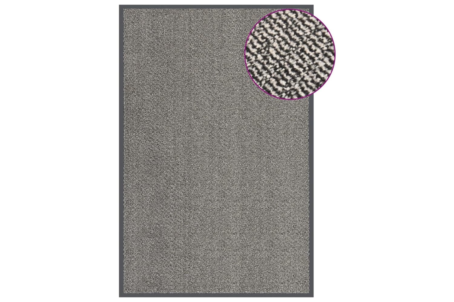 vidaXL 326949 Doormat Tufted 120x180cm Light Brown