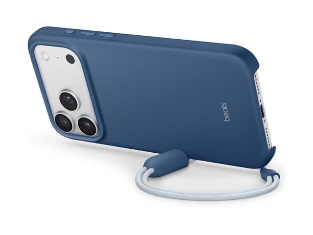 APPLE - Beats - Protective cover for mobile phone - with kickstand and camera control - MagSafe compatibility - polycarbonate - bedrock blue - for iPhone 17 Pro Max