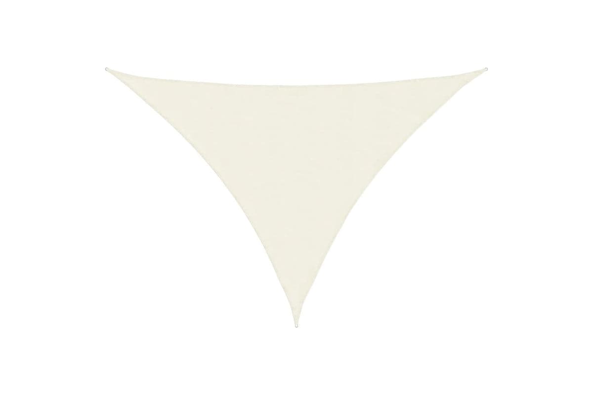 Vidaxl 135229 Sunshade Sail Oxford Fabric Triangular 3x4x4 M Cream