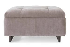 Cruz Footstool | Fabric | Nutmeg