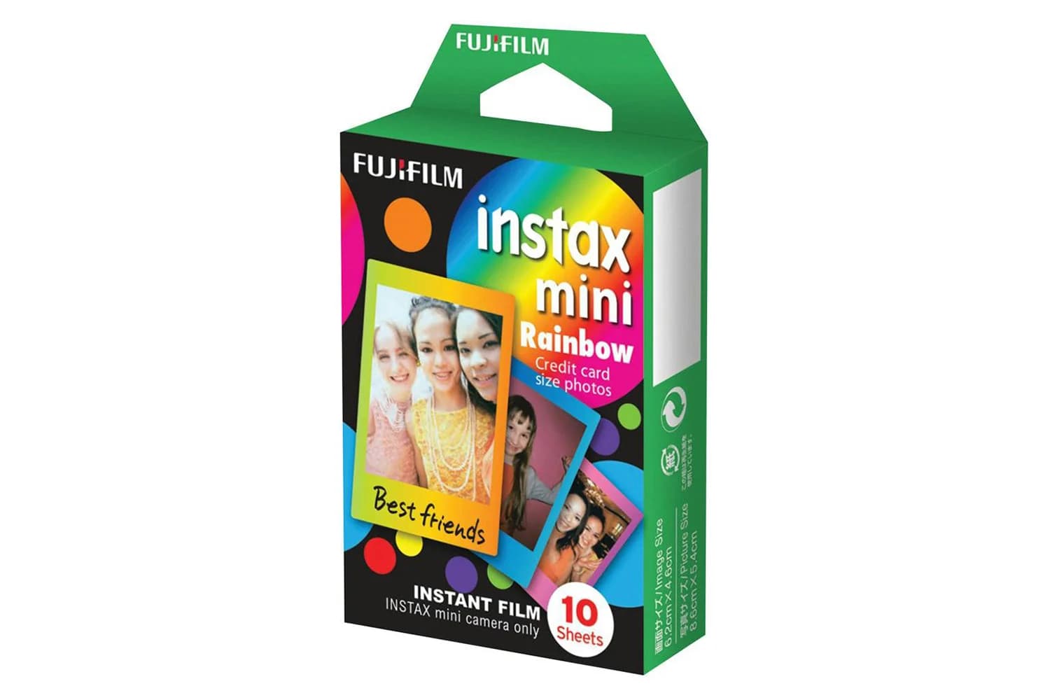 Fujifilm Instax Mini Rainbow Film | 10 Pack