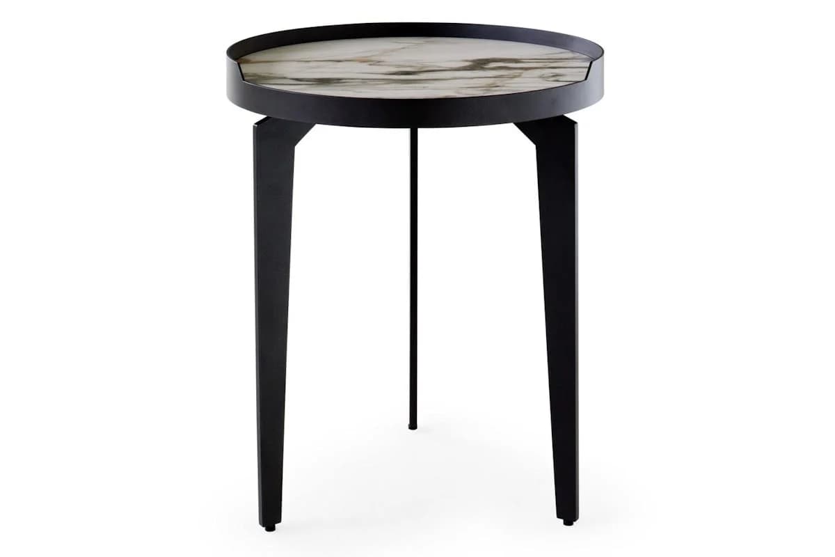 Flora Side Table | Stone Top