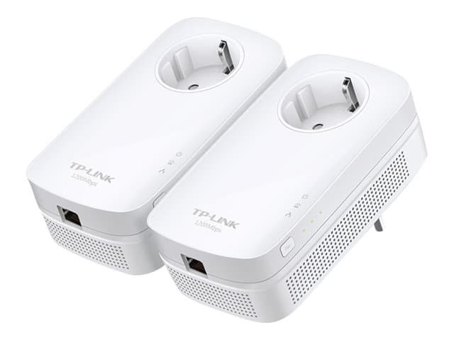 TP-LINK - TL-PA8010P KIT - Starter Kit - powerline adapter 1GbE, HomePlug AV (HPAV), HomePlug AV (HPAV) 2.0 - wall-pluggable