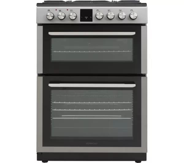 KENWOOD KDGC60S25 60 cm Dual Fuel Cooker - Inox