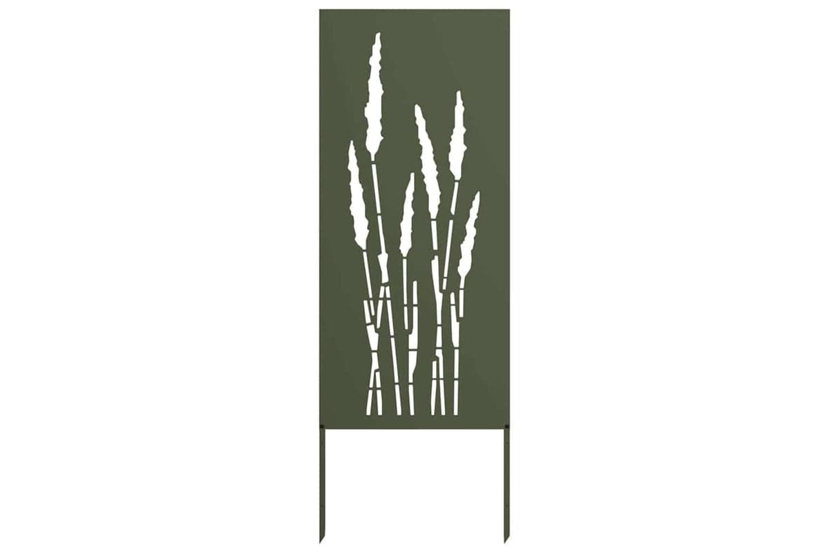 Garden Privacy Screen Olive Green 50 X140cm Cold-rolled Steel