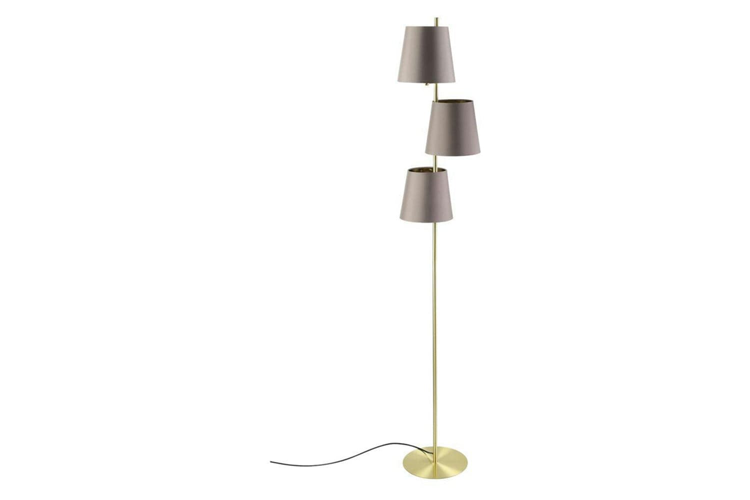 Eglo | Almeida 2 Floor Lamp | Gold/Cappuccino