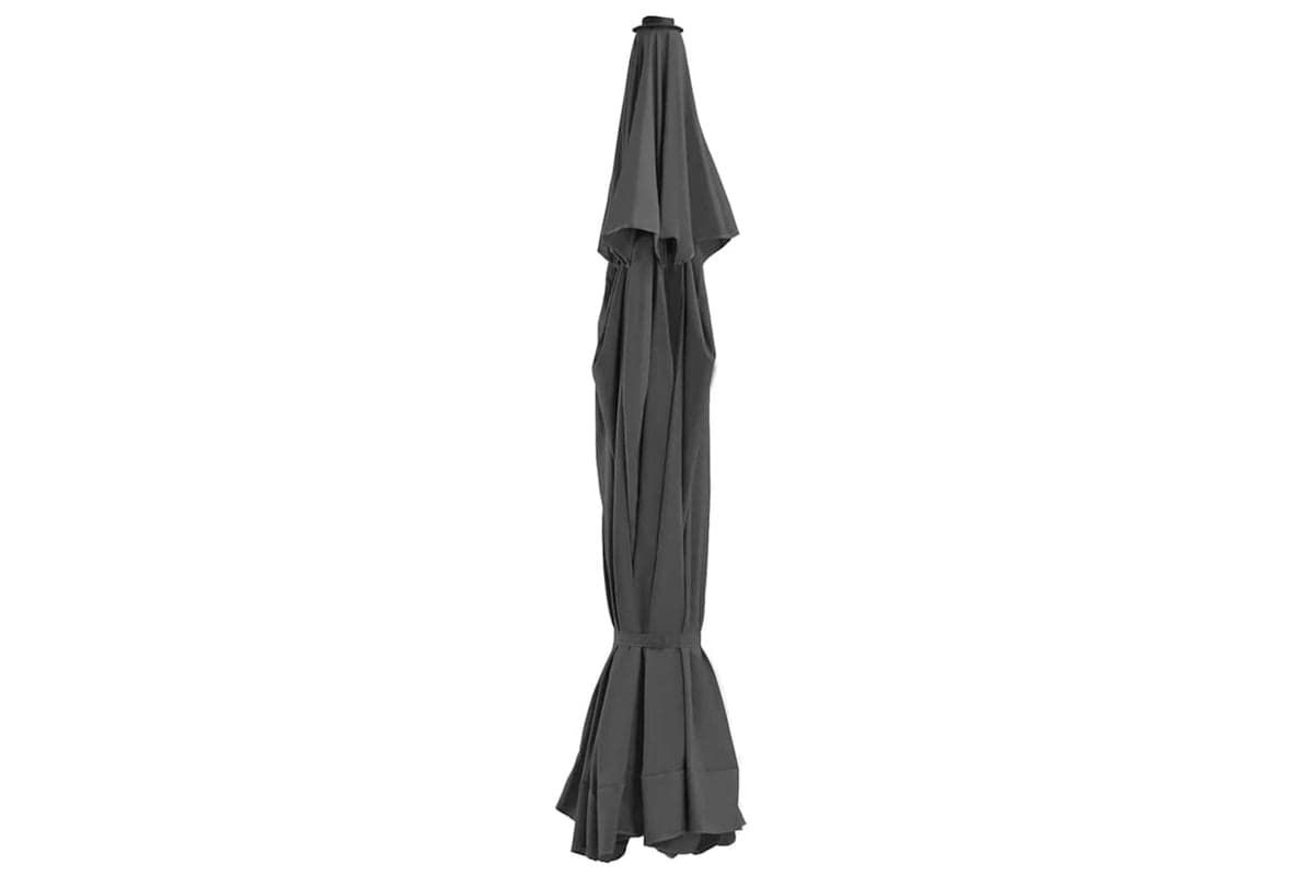 vidaXL 312540 Replacement Fabric For Outdoor Parasol Anthracite 500cm