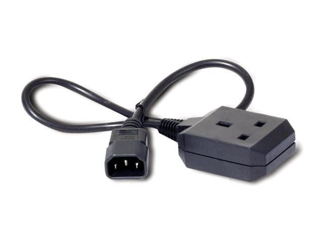 APC - power cable - IEC 60320 C14 to BS 1363 - 61 cm