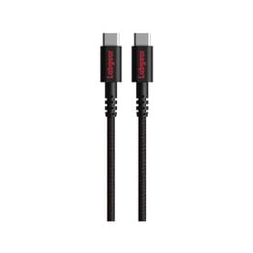 1m USB C to C Cable Black