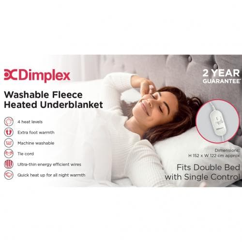 Dimplex Double Fleece Under Blanket
