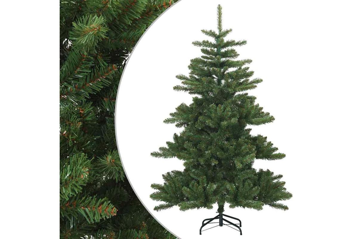 Vidaxl Artificial Hinged Christmas Tree Green 150 Cm Pvc Steel