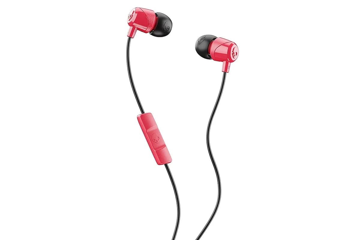 Skullcandy Jib In-Ear Wired Earbuds | Red/Black