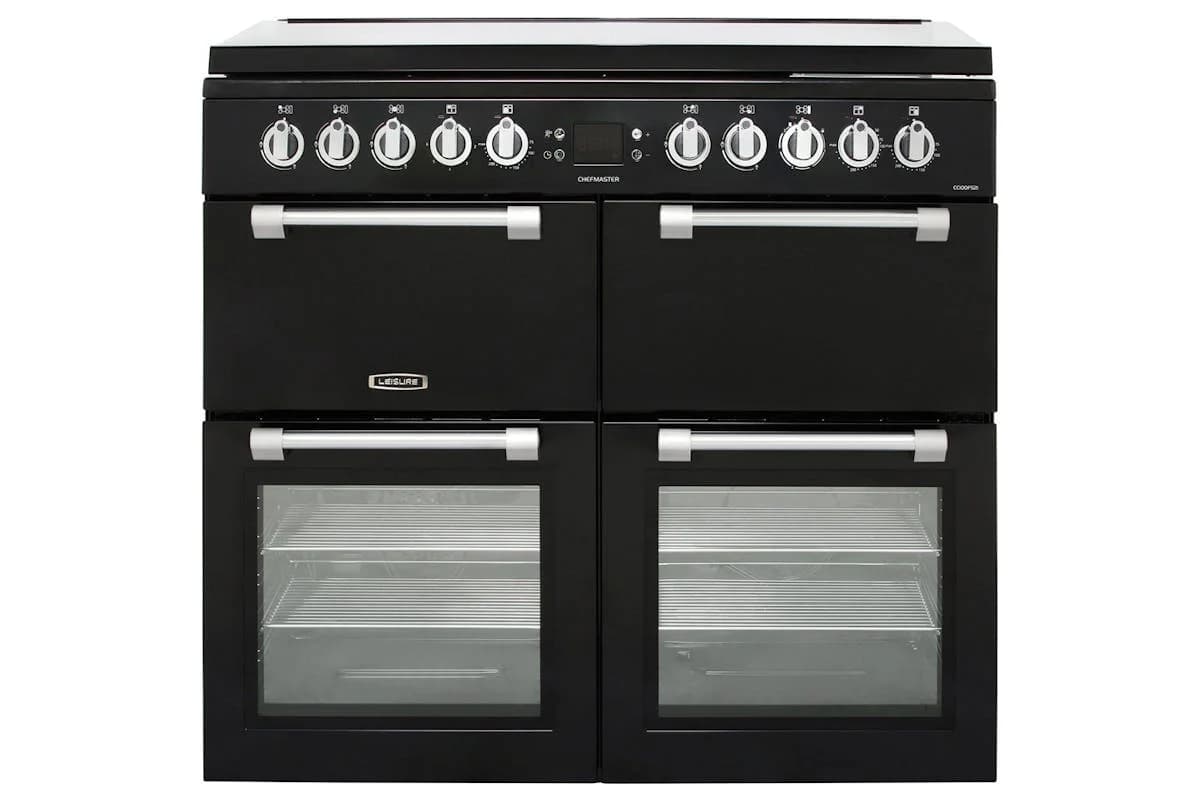 Leisure Chefmaster 100cm Dual Fuel Range Cooker | CC100F521K | Black