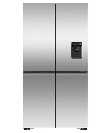 Fisher & Paykel 538L Series 7 Quad Door Refrigerator Freezer - Stainless Steel | RF605QNUVX1