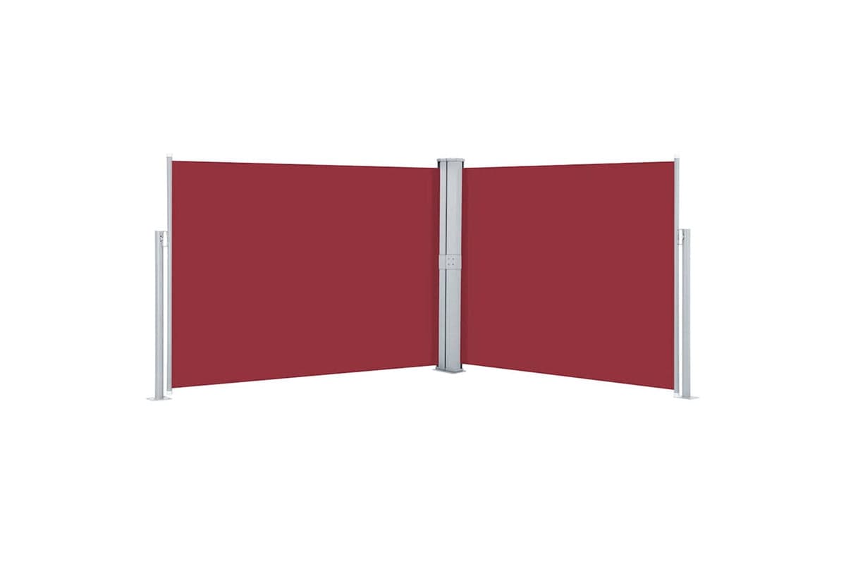 vidaXL 48489 Retractable Side Awning Red 140x1000cm