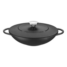Tramontina Pre-Seasoned Cast Iron Wok 32cm