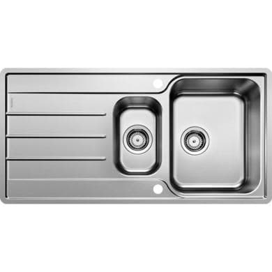 Blanco Lemis 6 S-IF 1.5 Bowl Inset Stainless Steel Kitchen Sink