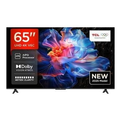 TCL 65V6C-UK 65-Inch 4K HDR Smart TV  Dolby Vision HDR10+ Google TV & Dolby Atmos