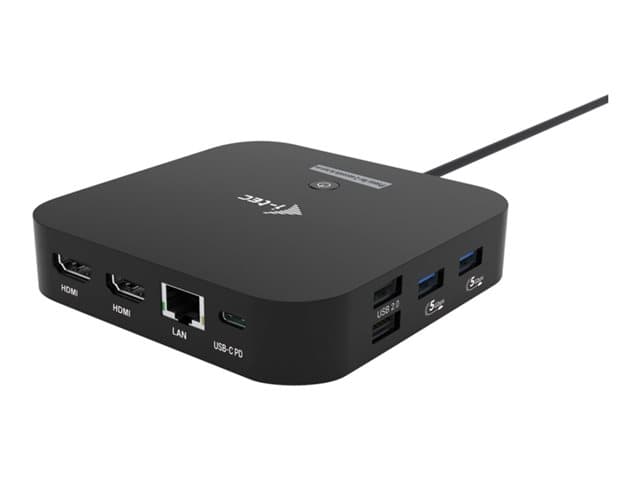 I-TEC - docking station - USB-C / USB4 / Thunderbolt 3 / Thunderbolt 4 / Thunderbolt 5 - 2 x HDMI - 1GbE
