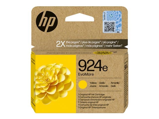 HP - 924e EvoMore - yellow - original - ink cartridge