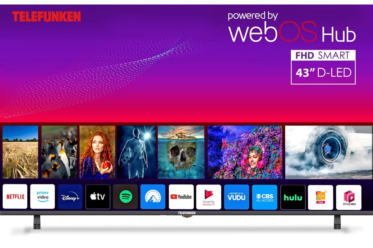 Telefunken 43" DLED FHD WebOS Smart TV