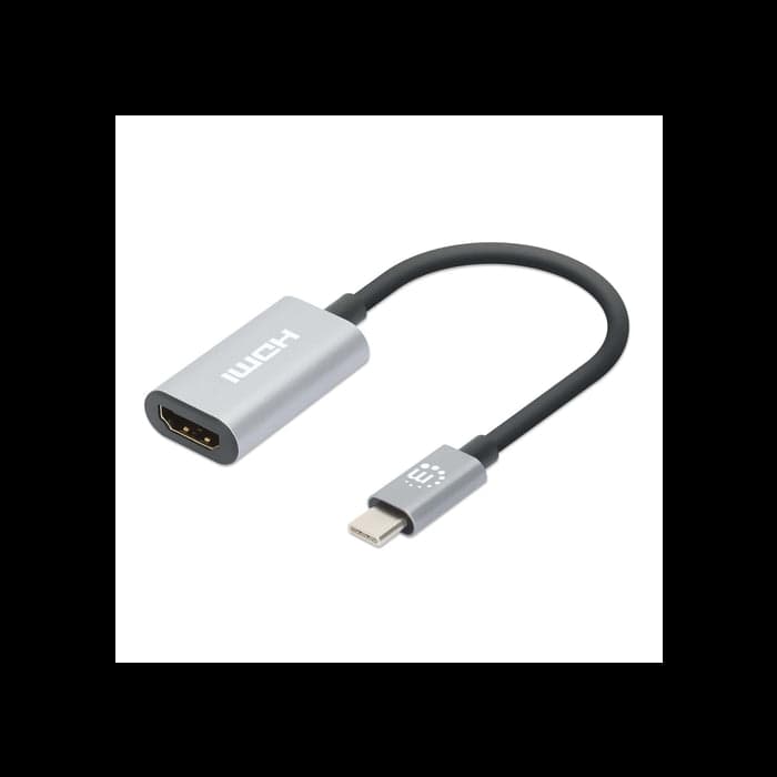Manhattan 153973, USB-C to HDMI Adapter 4K 60Hz