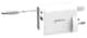 Groove USB-C & USB-A 45W GaN Wall Charger with USB-C Cable- White | GVMA114WE
