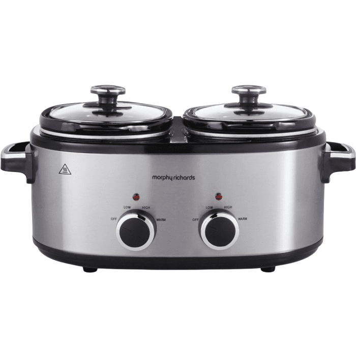 Morphy Richards 462000, 3.8L Double Pot Slow Cooker