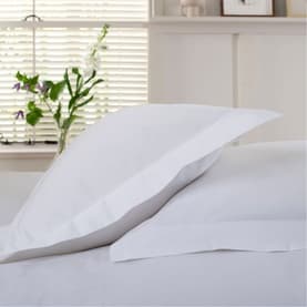 800 Thread Count Oxford Pillowcase White