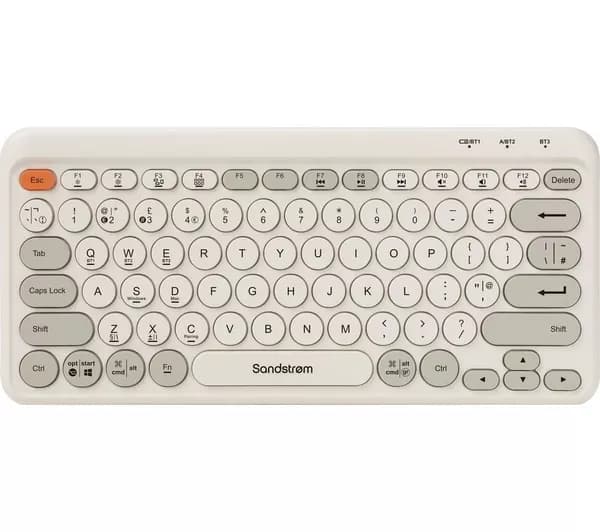 SANDSTROM SRDKBGY26 Wireless Keyboard - Grey