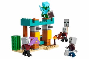 Lego The Illager Desert Patrol Building Toy Set