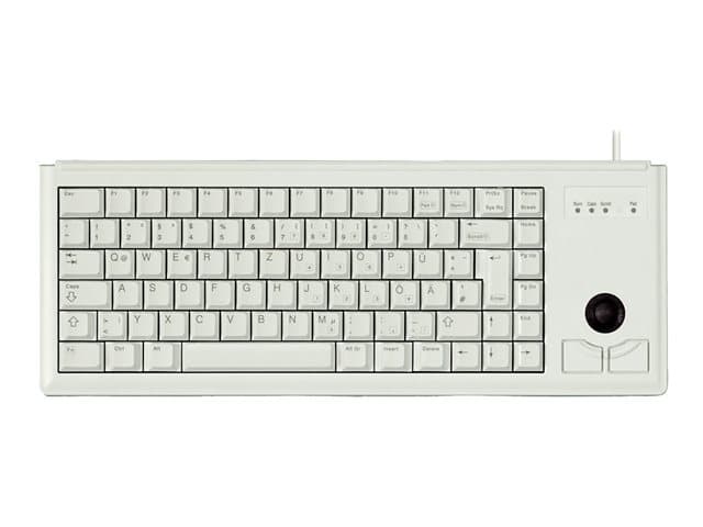 Cherry - G84-4400 Compact Keyboard - keyboard - English - light grey Input Device