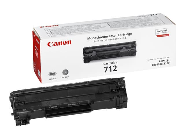 CANON - 712 - black - original - toner cartridge