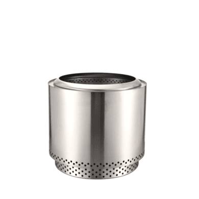 electriQ Smokeless Firepit - Stainless Steel