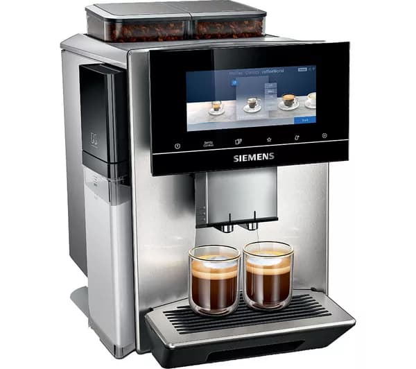 SIEMENS TQ907GZ3 EQ900 Plus Smart Bean to Cup Coffee Machine - Stainless Steel