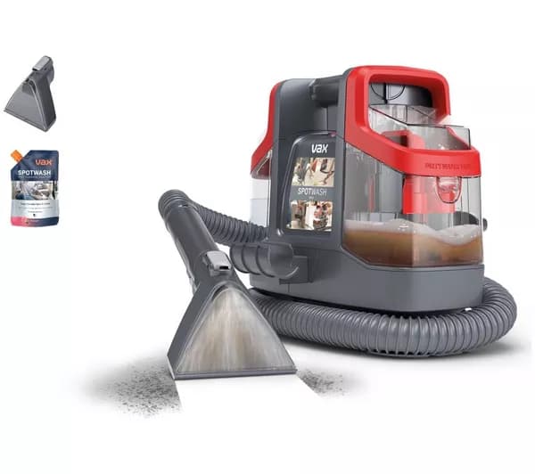 VAX SpotWash Mini CDSW-MCXS Carpet Cleaner - Grey & Red