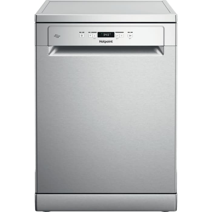 Hotpoint HP2FFC14BN6XUK, 14 Place Dishwasher, Stainless Steel